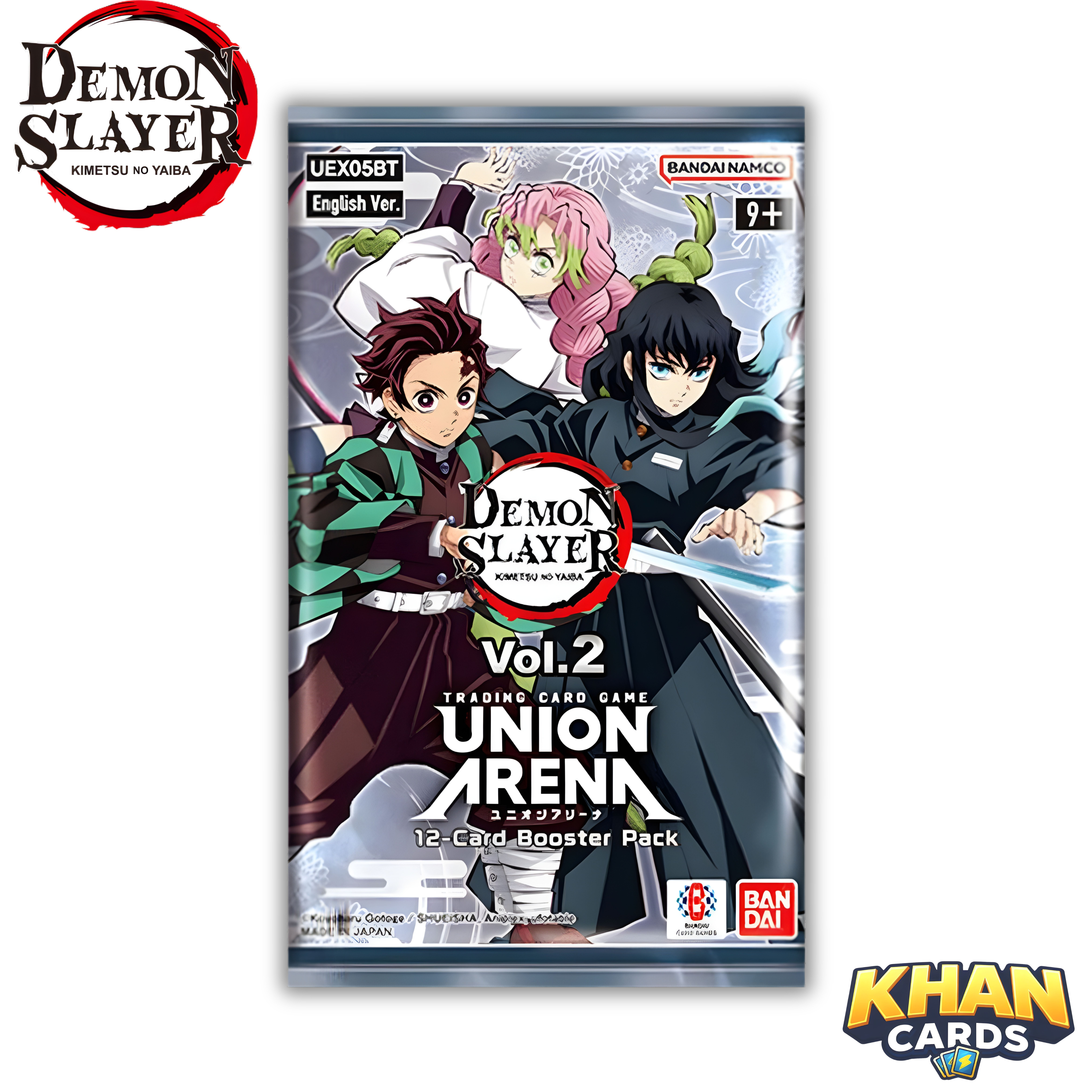 Union Arena – Demon Slayer Vol.2 Booster Pack – English – Anime Trading Card Game