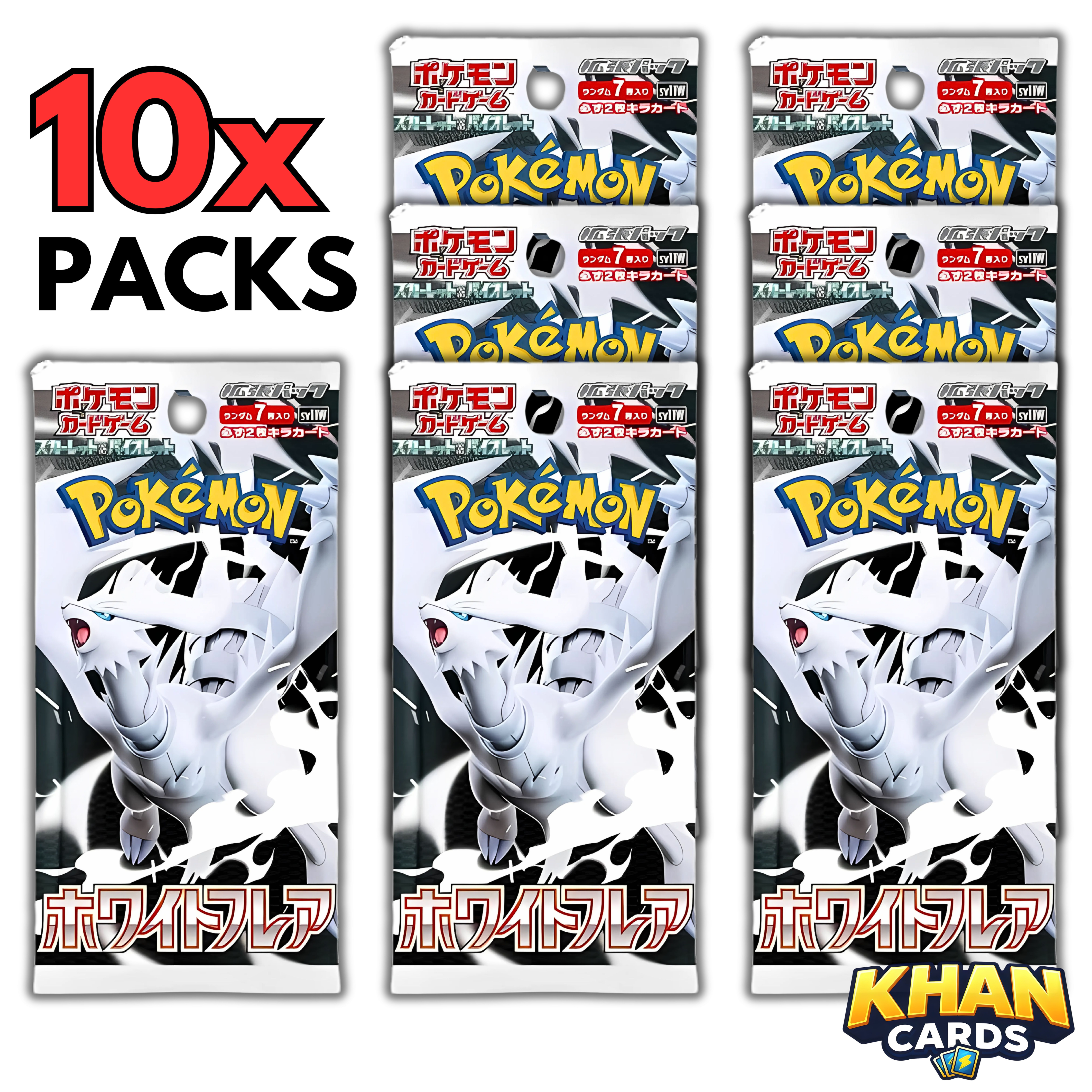 Pokémon White Flare Booster Pack – Japanese – Pokémon Trading Card Game