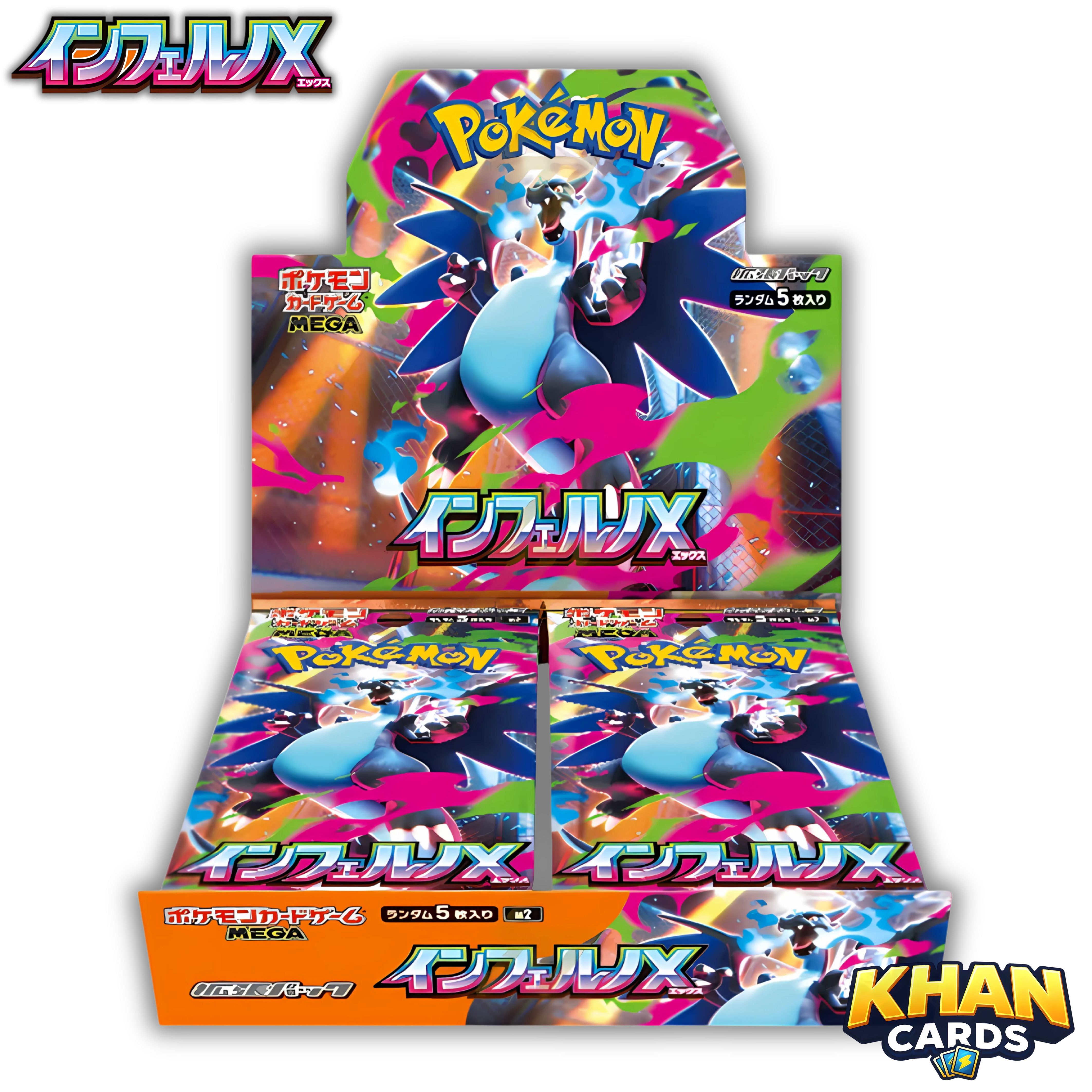Pokémon Inferno X Booster Box – Japanese – Pokémon Trading Card Game (TCG)