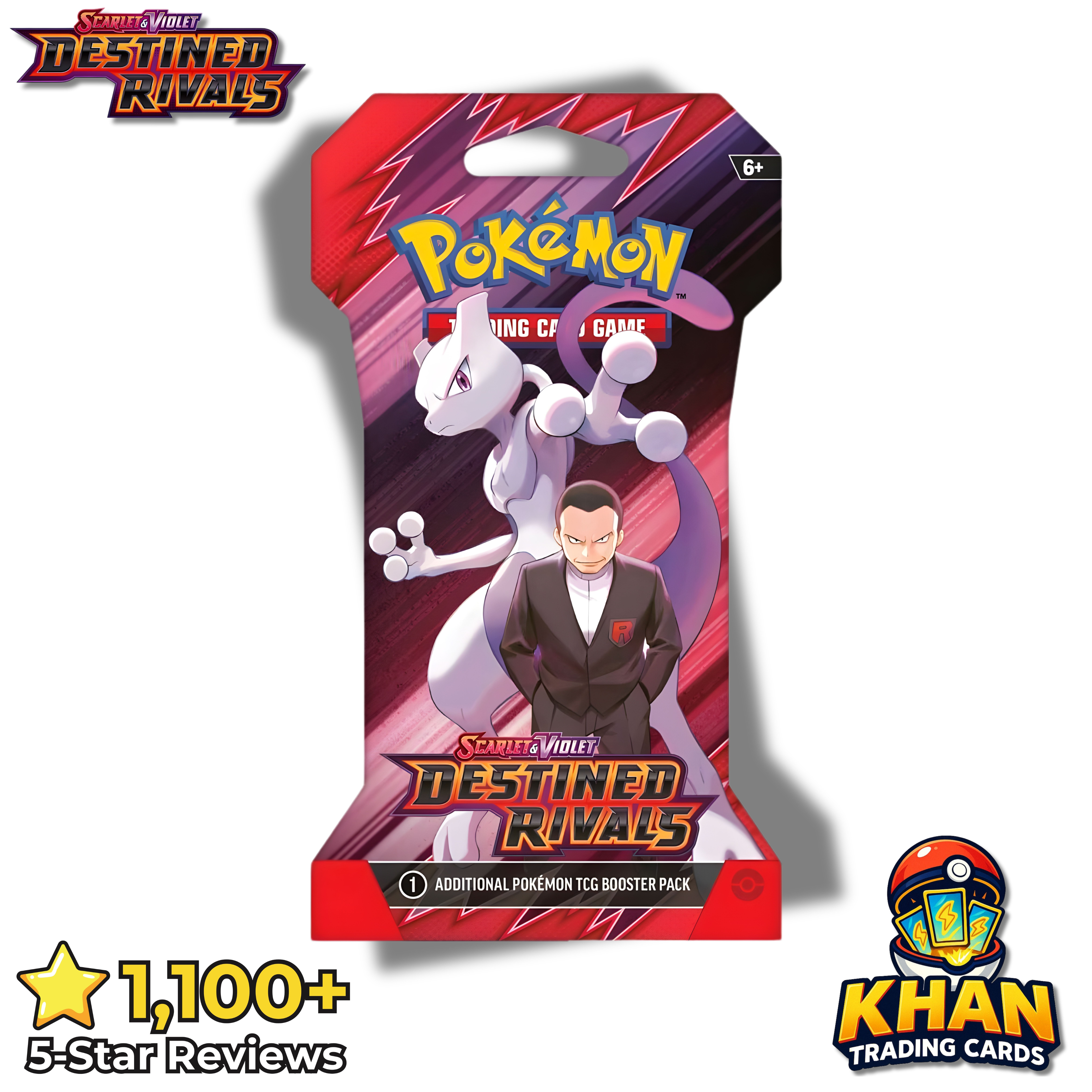Pokémon Destined Rivals Booster Pack – English – Pokémon Trading Card Game_