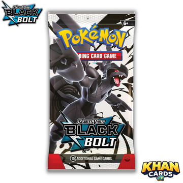 Pokémon Black Bolt Booster Pack – English – Pokémon Trading Card Game_