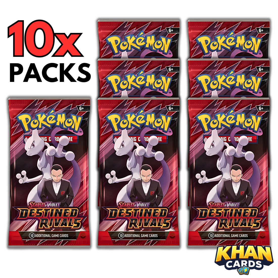 Pokémon Destined Rivals Booster Pack – English – Pokémon Trading Card Game_