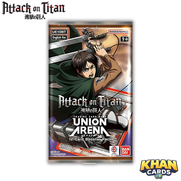 Union Arena – Attack on Titan Booster Pack – English – Anime Trading Card Game