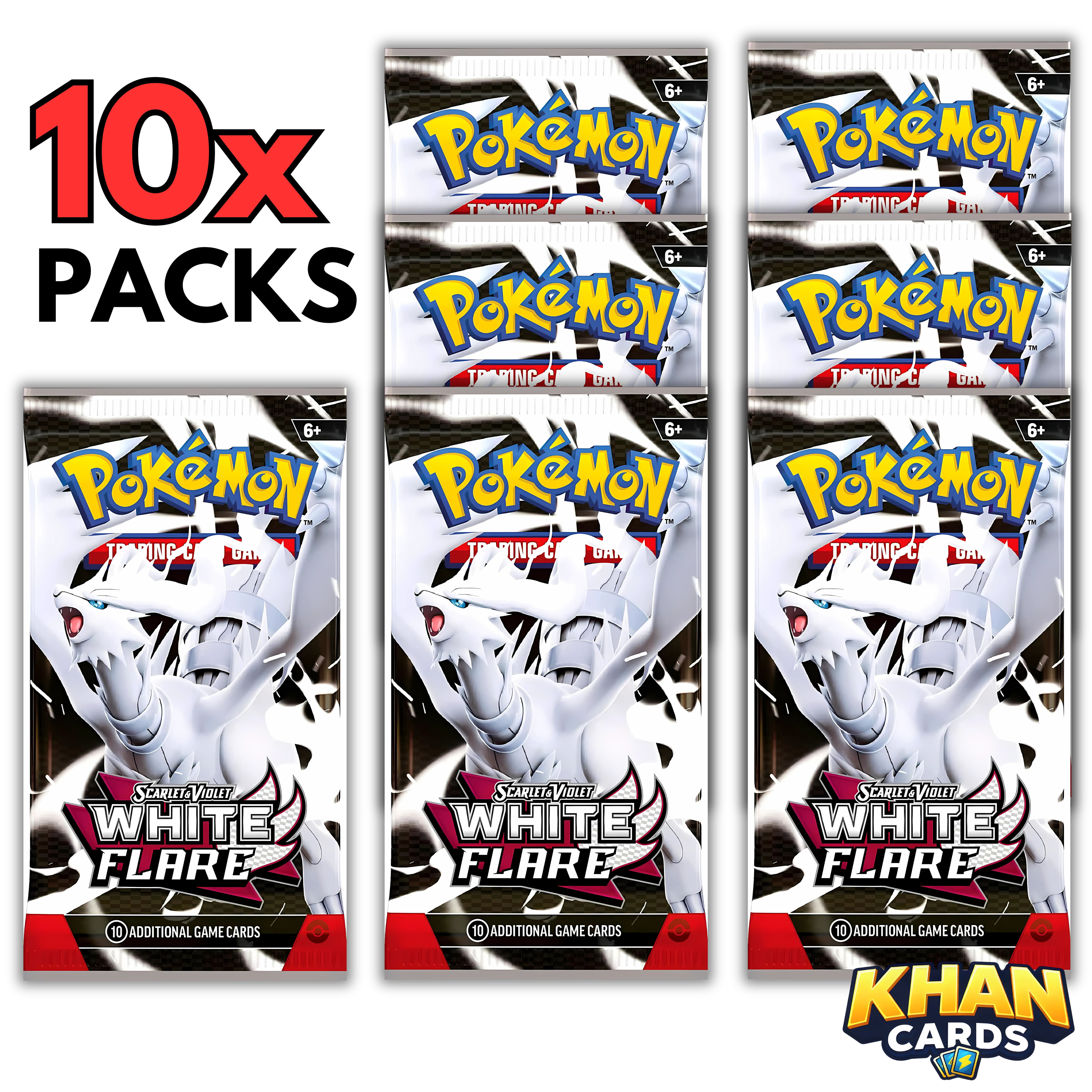 Pokémon White Flare Booster Pack – English – Pokémon Trading Card Game_