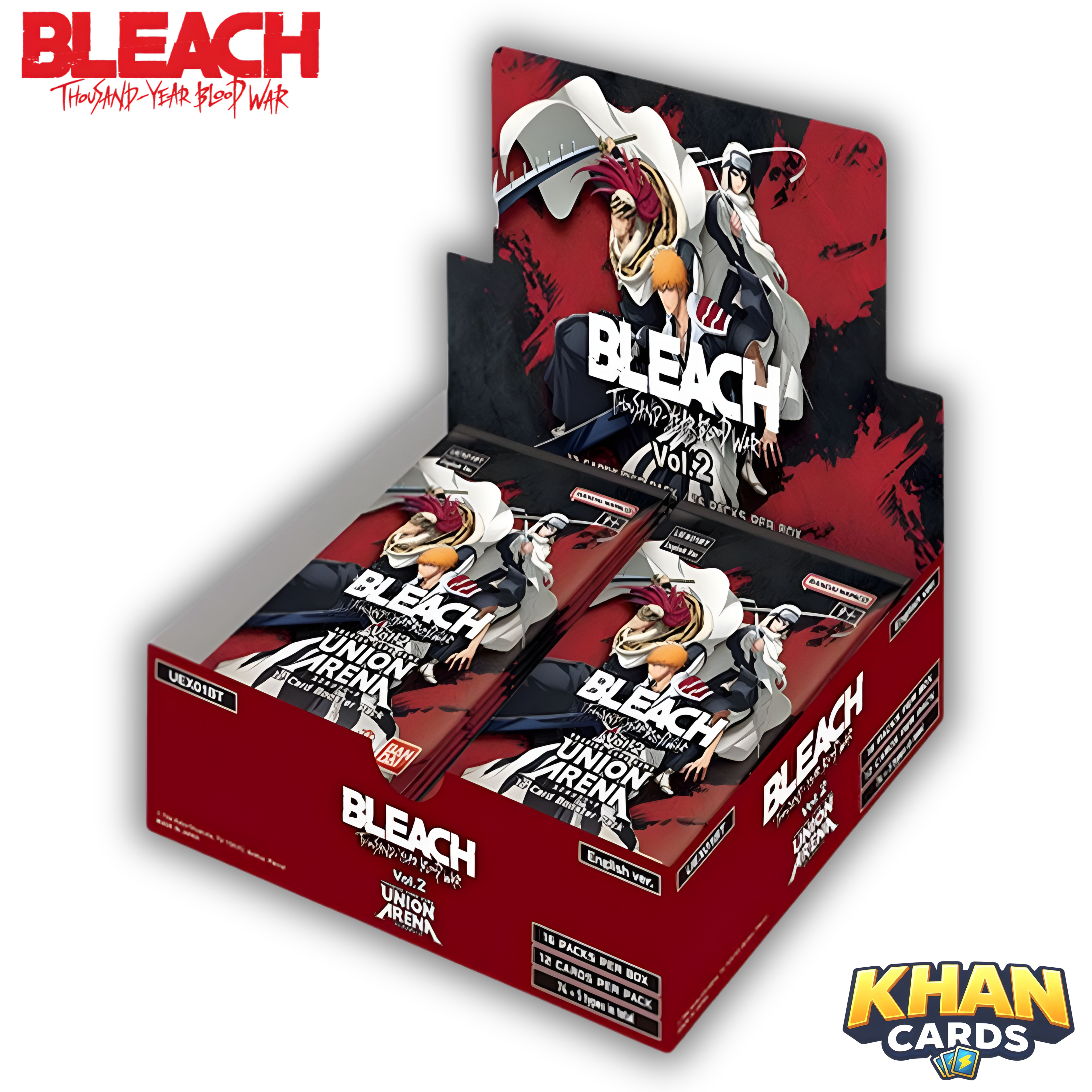 Union Arena – Bleach_ Thousand-Year Blood War Vol.2 Booster Box – English – Anime Trading Card Game