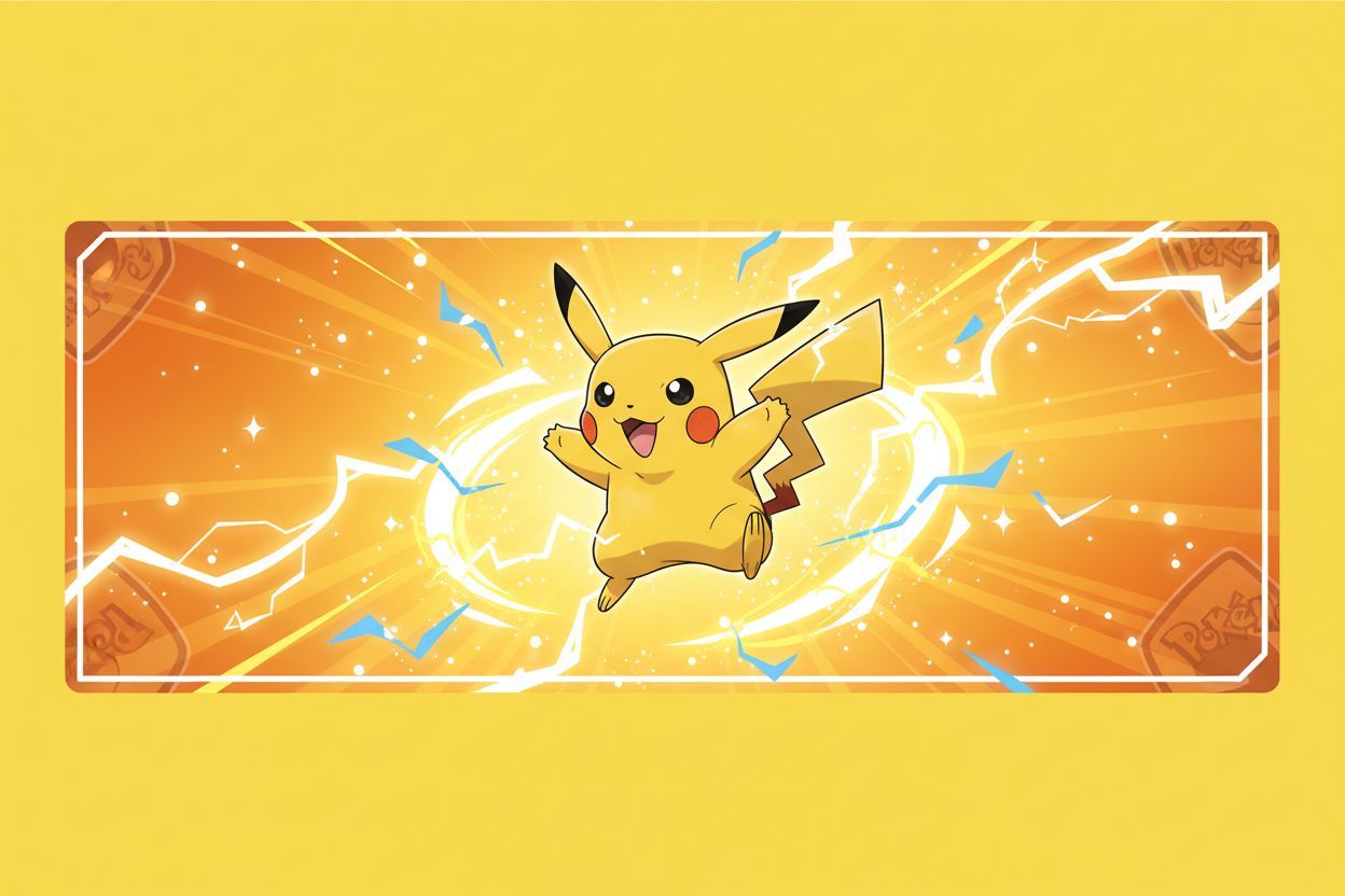 Pokemon Pikachu banner